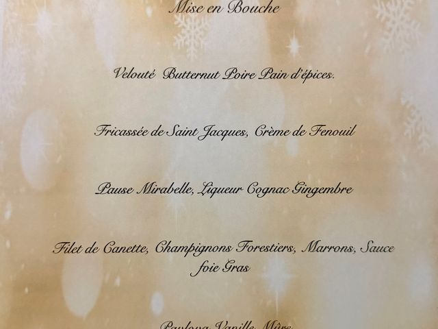 Le Nuage Menu du 31 Décembre